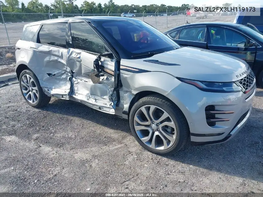 2020 Land Rover Range Rover Evoque First Edition VIN: SALZL2FX3LH119173 Lot: 42513541