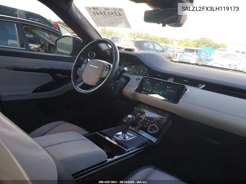 2020 Land Rover Range Rover Evoque First Edition VIN: SALZL2FX3LH119173 Lot: 42513541