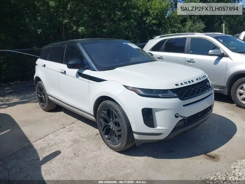 2020 Land Rover Range Rover Evoque Se VIN: SALZP2FX7LH057894 Lot: 42528395