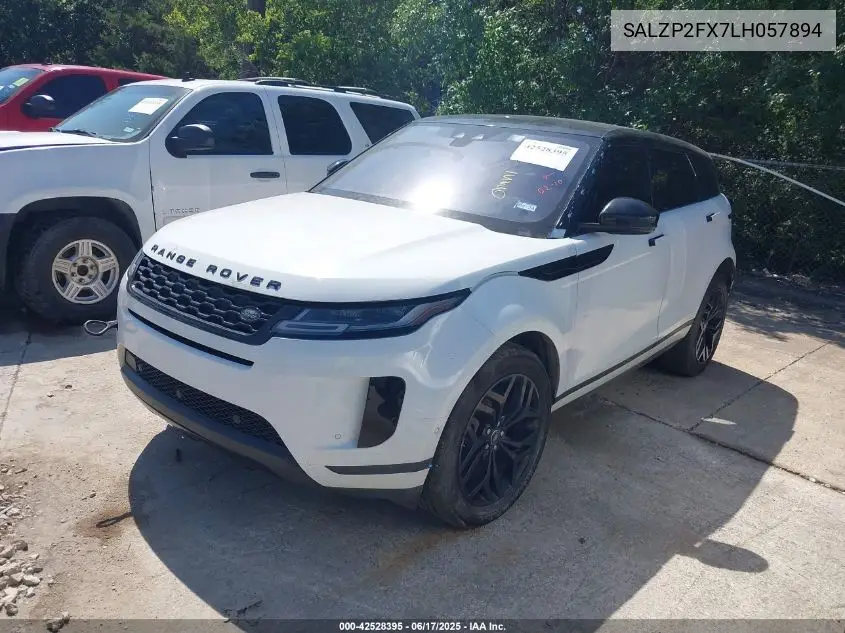 2020 Land Rover Range Rover Evoque Se VIN: SALZP2FX7LH057894 Lot: 42528395