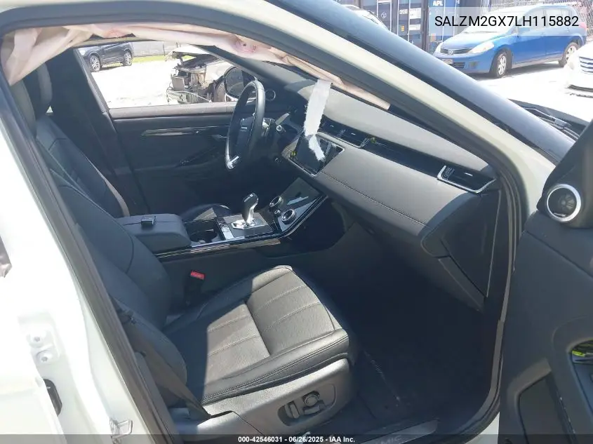 2020 Land Rover Range Rover Evoque R-Dynamic Hse VIN: SALZM2GX7LH115882 Lot: 42546031