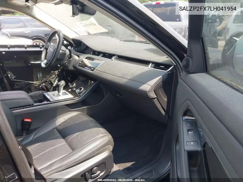 2020 Land Rover Range Rover Evoque Se VIN: SALZP2FX7LH041954 Lot: 42593242