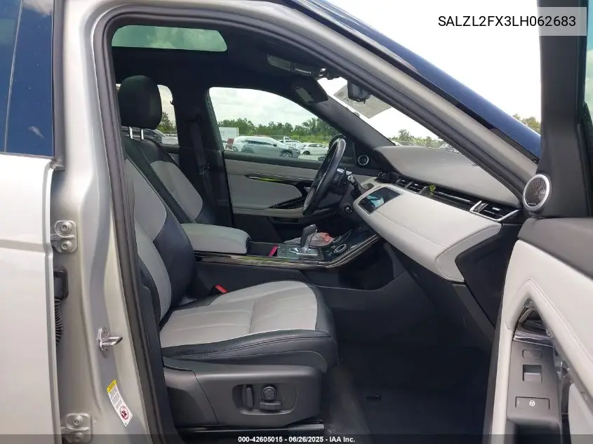 2020 Land Rover Range Rover Evoque First Edition VIN: SALZL2FX3LH062683 Lot: 42605015