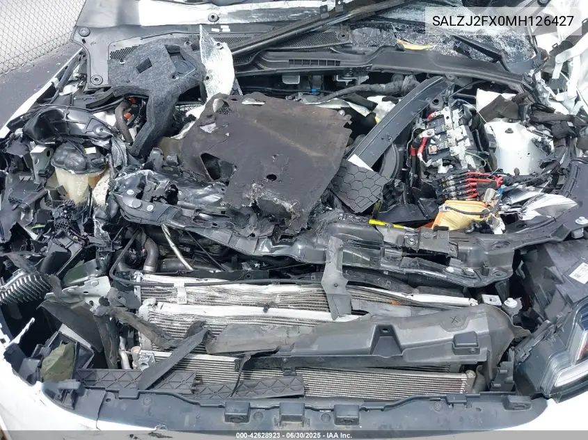 SALZJ2FX0MH126427 2021 Land Rover Range Rover Evoque S