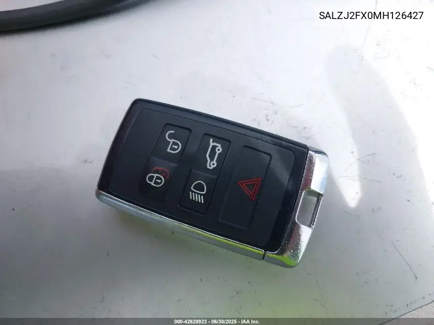 SALZJ2FX0MH126427 2021 Land Rover Range Rover Evoque S