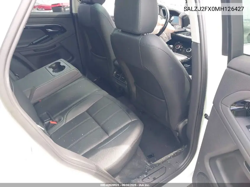 SALZJ2FX0MH126427 2021 Land Rover Range Rover Evoque S