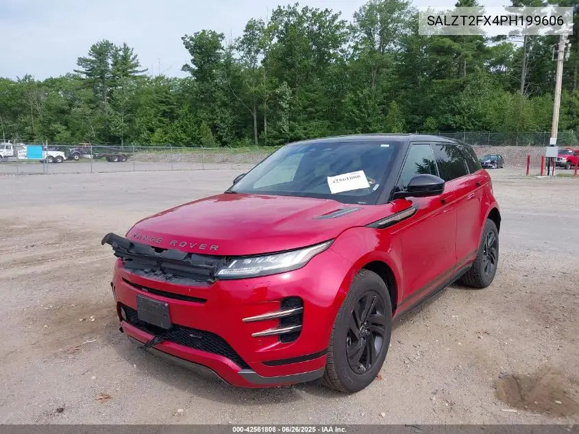 2023 Land Rover Range Rover Evoque R-Dynamic S VIN: SALZT2FX4PH199606 Lot: 42561808
