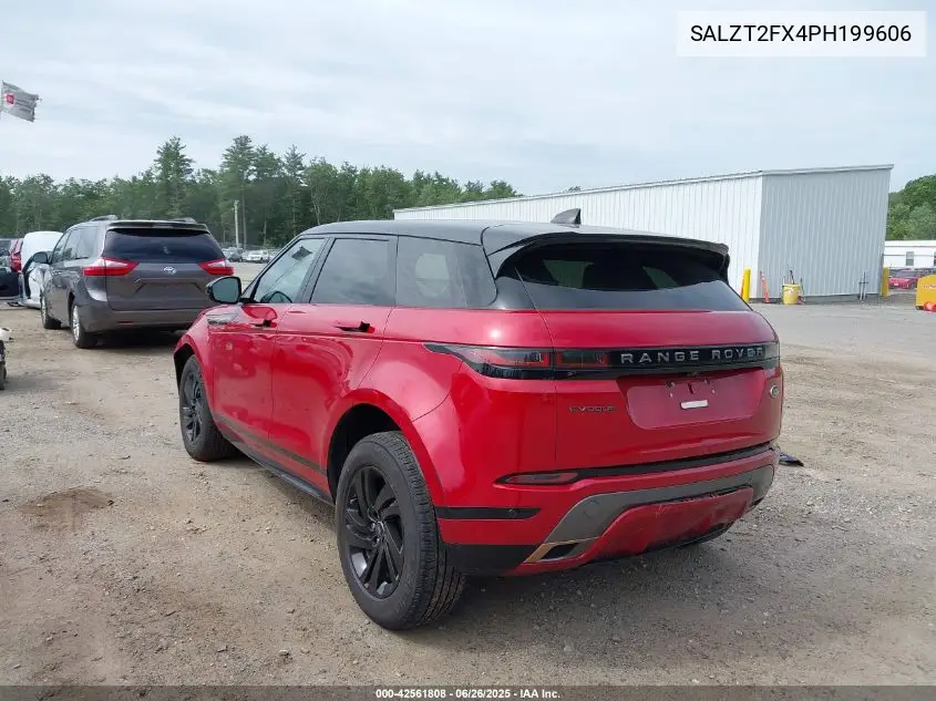 2023 Land Rover Range Rover Evoque R-Dynamic S VIN: SALZT2FX4PH199606 Lot: 42561808