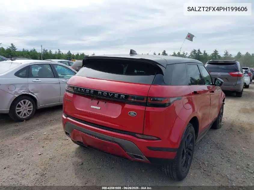 2023 Land Rover Range Rover Evoque R-Dynamic S VIN: SALZT2FX4PH199606 Lot: 42561808
