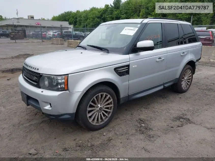 2013 Land Rover Range Rover Sport Hse VIN: SALSF2D41DA779787 Lot: 42595010