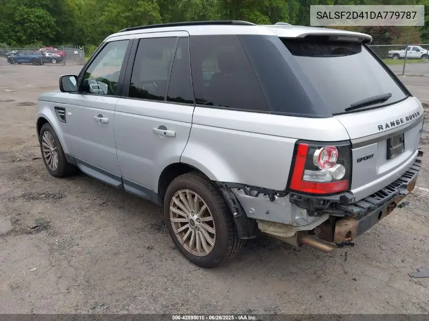 2013 Land Rover Range Rover Sport Hse VIN: SALSF2D41DA779787 Lot: 42595010