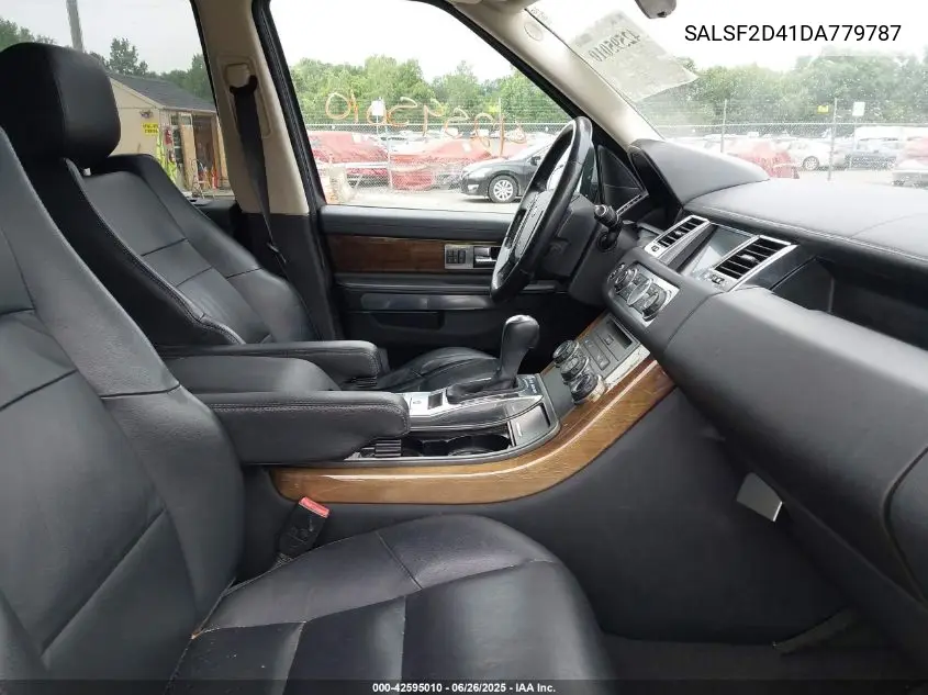 2013 Land Rover Range Rover Sport Hse VIN: SALSF2D41DA779787 Lot: 42595010