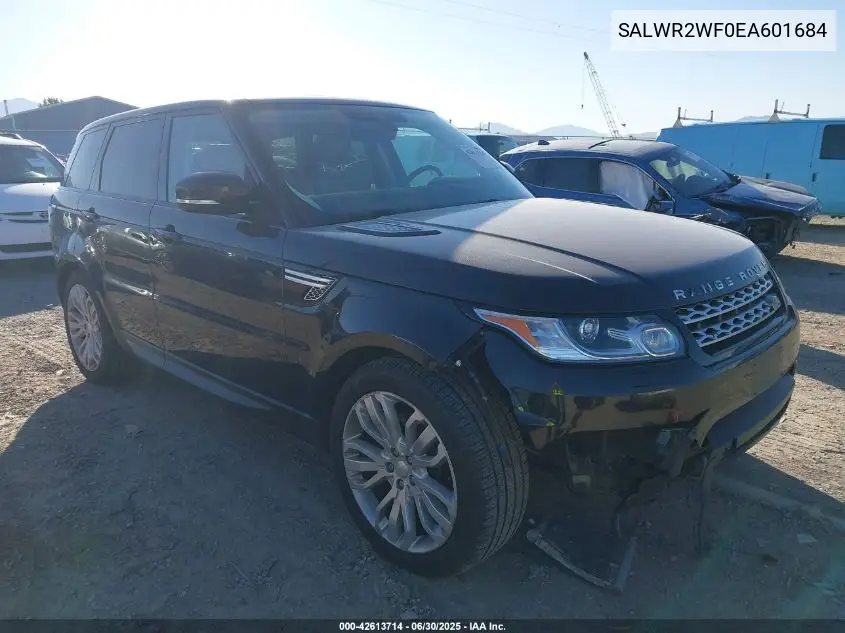 2014 Land Rover Range Rover Sport 3.0L V6 Supercharged Hse VIN: SALWR2WF0EA601684 Lot: 42613714