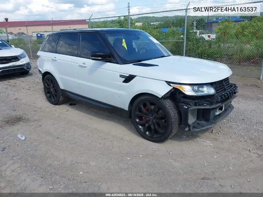 2017 Land Rover Range Rover Sport 5.0L V8 Supercharged/5.0L V8 Supercharged Dynamic VIN: SALWR2FE4HA163537 Lot: 42530823