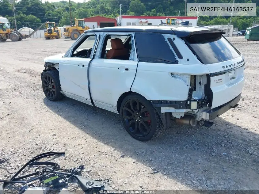 2017 Land Rover Range Rover Sport 5.0L V8 Supercharged/5.0L V8 Supercharged Dynamic VIN: SALWR2FE4HA163537 Lot: 42530823