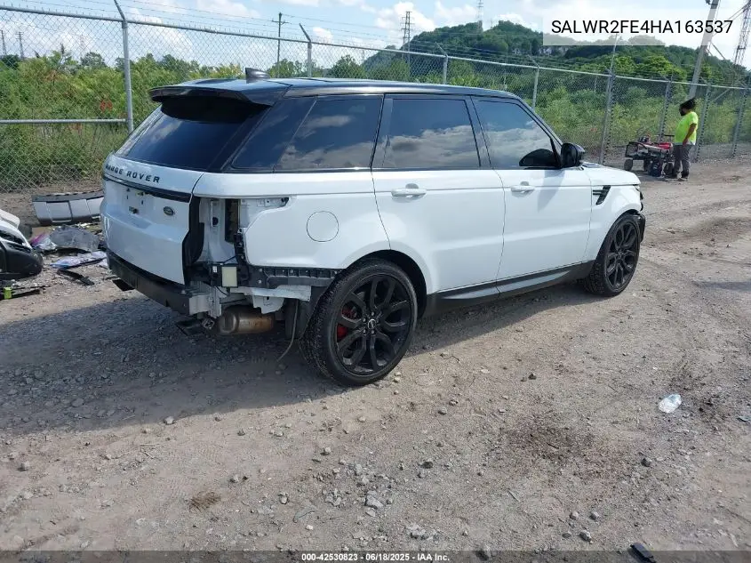 2017 Land Rover Range Rover Sport 5.0L V8 Supercharged/5.0L V8 Supercharged Dynamic VIN: SALWR2FE4HA163537 Lot: 42530823
