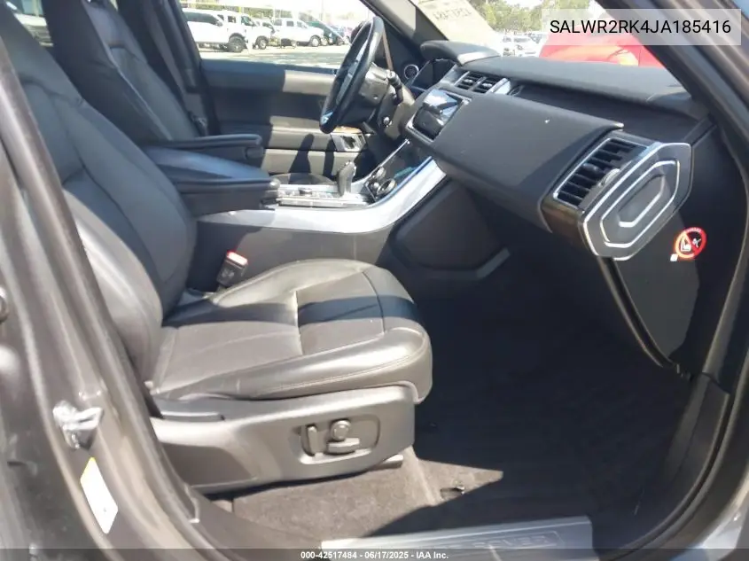 2018 Land Rover Range Rover Sport Hse Td6 VIN: SALWR2RK4JA185416 Lot: 42517484
