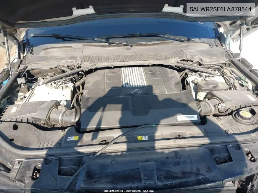 2020 Land Rover Range Rover Sport Hse Dynamic VIN: SALWR2SE6LA878544 Lot: 42532983