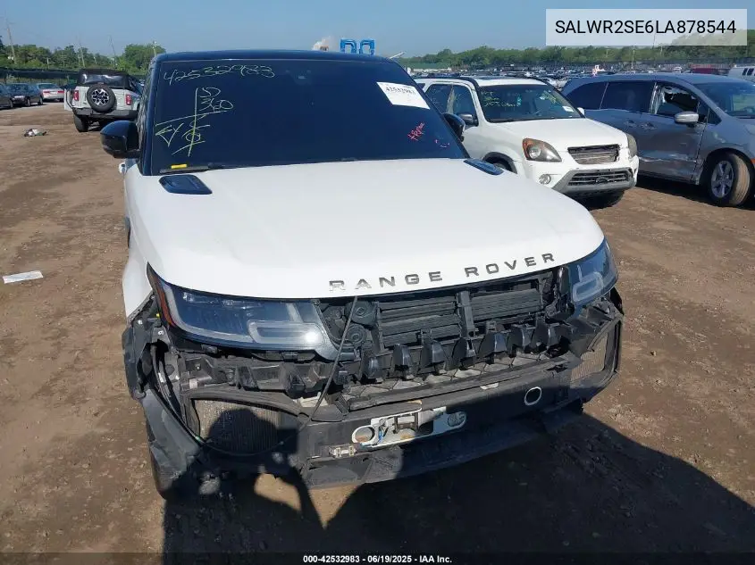 2020 Land Rover Range Rover Sport Hse Dynamic VIN: SALWR2SE6LA878544 Lot: 42532983