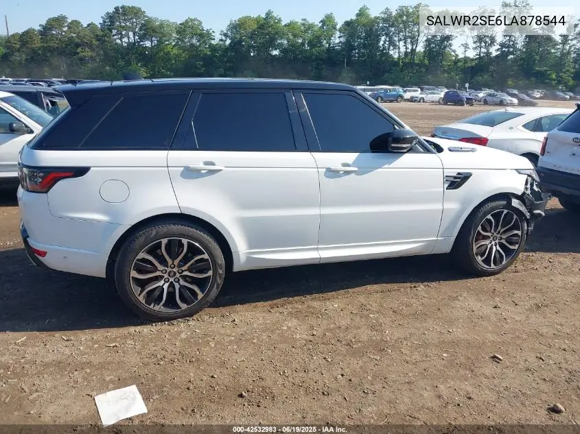 2020 Land Rover Range Rover Sport Hse Dynamic VIN: SALWR2SE6LA878544 Lot: 42532983