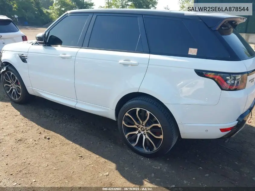 2020 Land Rover Range Rover Sport Hse Dynamic VIN: SALWR2SE6LA878544 Lot: 42532983