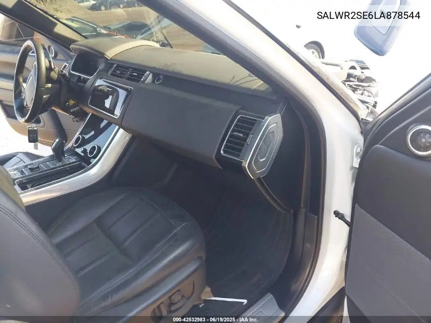 2020 Land Rover Range Rover Sport Hse Dynamic VIN: SALWR2SE6LA878544 Lot: 42532983