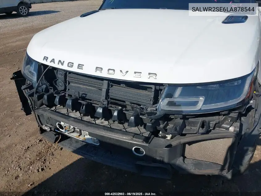 2020 Land Rover Range Rover Sport Hse Dynamic VIN: SALWR2SE6LA878544 Lot: 42532983