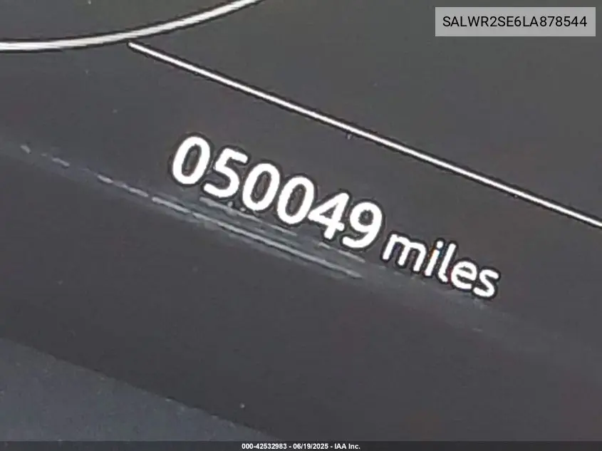 2020 Land Rover Range Rover Sport Hse Dynamic VIN: SALWR2SE6LA878544 Lot: 42532983