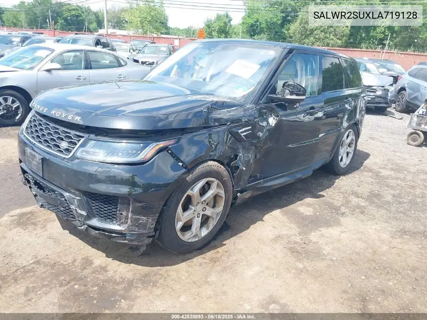 2020 Land Rover Range Rover Sport Hse Mhev VIN: SALWR2SUXLA719128 Lot: 42538893