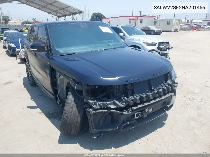 2022 Land Rover Range Rover Sport Autobiography VIN: SALWV2SE2NA201456 Lot: 42572271