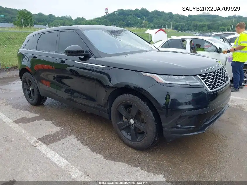 2018 Land Rover Range Rover Velar P250 S VIN: SALYB2RX2JA709929 Lot: 42424823