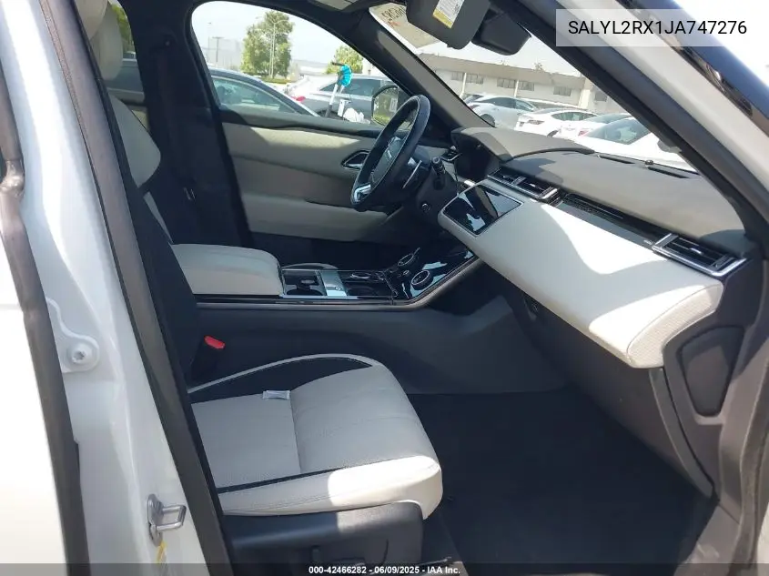 2018 Land Rover Range Rover Velar P250 Se R-Dynamic VIN: SALYL2RX1JA747276 Lot: 42466282