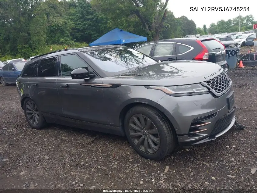 2018 Land Rover Range Rover Velar P380 Se R-Dynamic VIN: SALYL2RV5JA745254 Lot: 42503887