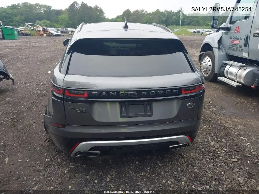 2018 Land Rover Range Rover Velar P380 Se R-Dynamic VIN: SALYL2RV5JA745254 Lot: 42503887
