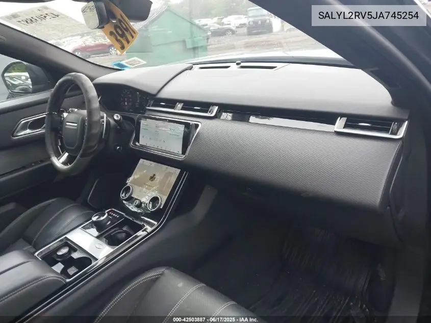 2018 Land Rover Range Rover Velar P380 Se R-Dynamic VIN: SALYL2RV5JA745254 Lot: 42503887