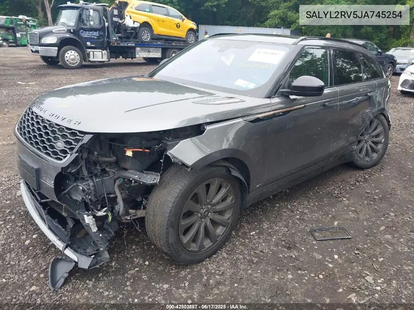 2018 Land Rover Range Rover Velar P380 Se R-Dynamic VIN: SALYL2RV5JA745254 Lot: 42503887