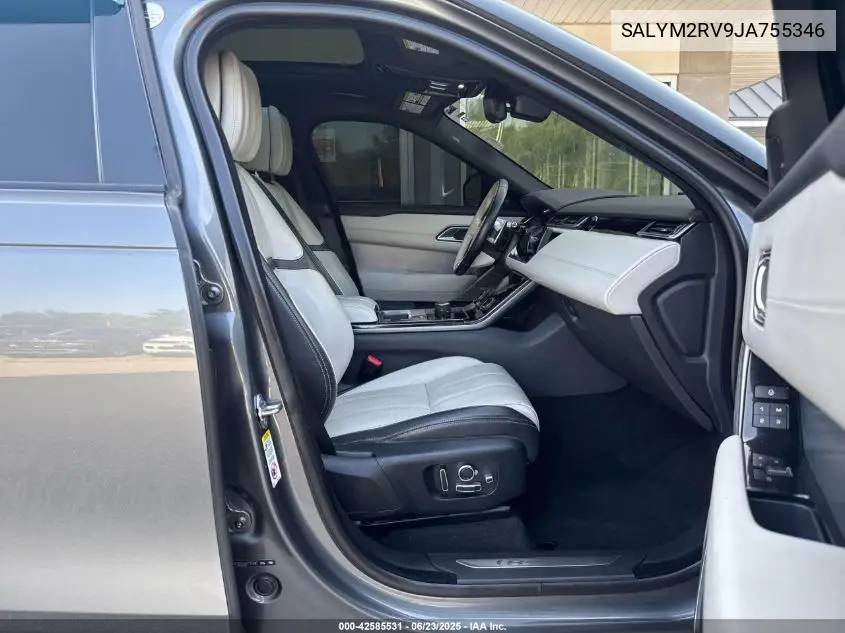 2018 Land Rover Range Rover Velar R-Dynamic Hse/First Ed VIN: SALYM2RV9JA755346 Lot: 42585531