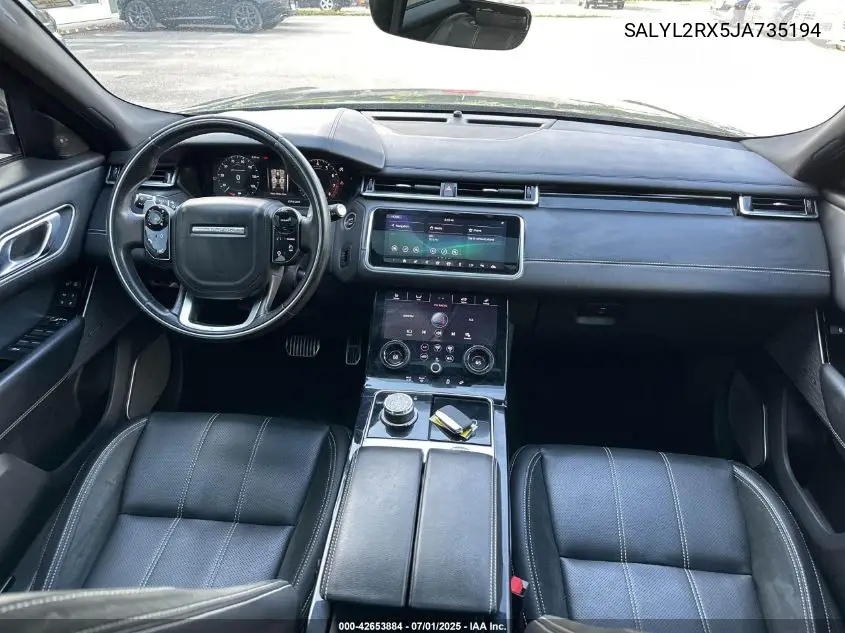 2018 Land Rover Range Rover Velar P250 Se R-Dynamic VIN: SALYL2RX5JA735194 Lot: 42653884