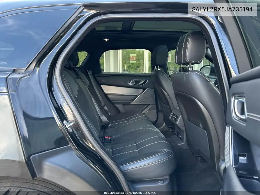 2018 Land Rover Range Rover Velar P250 Se R-Dynamic VIN: SALYL2RX5JA735194 Lot: 42653884