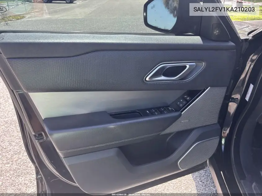 2019 Land Rover Range Rover Velar P340 R-Dynamic Se/P380 R-Dynamic Se VIN: SALYL2FV1KA210203 Lot: 42564130