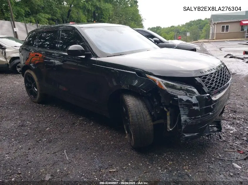 2020 Land Rover Range Rover Velar P250 S VIN: SALYB2EX8LA276304 Lot: 42450907