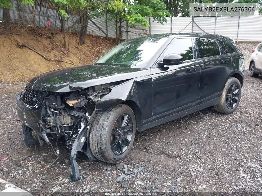 2020 Land Rover Range Rover Velar P250 S VIN: SALYB2EX8LA276304 Lot: 42450907