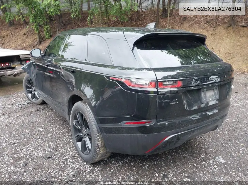2020 Land Rover Range Rover Velar P250 S VIN: SALYB2EX8LA276304 Lot: 42450907