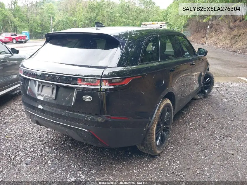 2020 Land Rover Range Rover Velar P250 S VIN: SALYB2EX8LA276304 Lot: 42450907