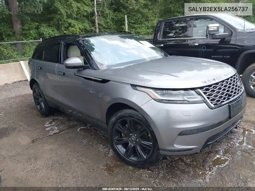 2020 Land Rover Range Rover Velar P250 S VIN: SALYB2EX5LA256737 Lot: 42481629