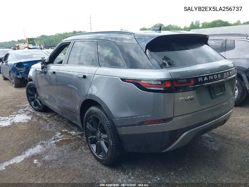 2020 Land Rover Range Rover Velar P250 S VIN: SALYB2EX5LA256737 Lot: 42481629