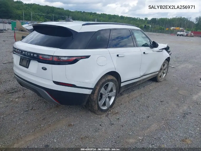 2020 Land Rover Range Rover Velar P250 S VIN: SALYB2EX2LA256971 Lot: 42525724