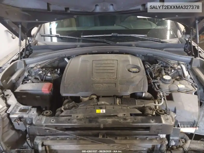 2021 Land Rover Range Rover Velar P250 R-Dynamic S VIN: SALYT2EXXMA327378 Lot: 42601537
