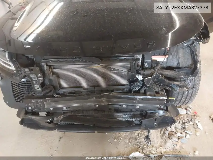 2021 Land Rover Range Rover Velar P250 R-Dynamic S VIN: SALYT2EXXMA327378 Lot: 42601537