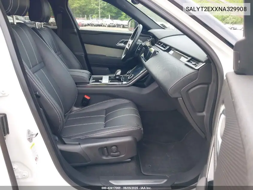 2022 Land Rover Range Rover Velar P250 R-Dynamic S VIN: SALYT2EXXNA329908 Lot: 42417069